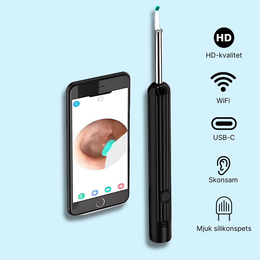 OhrVision™ – Smarte Ohrenreinigung mit sanfter und fortschrittlicher Technologie.