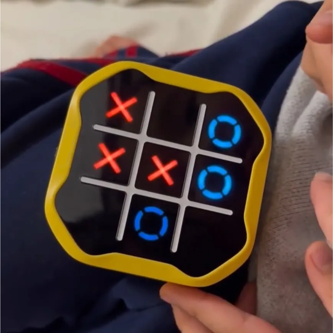 Tic-Tac-Toe - Tragbares Memory-Spiel für Kinder und Erwachsene