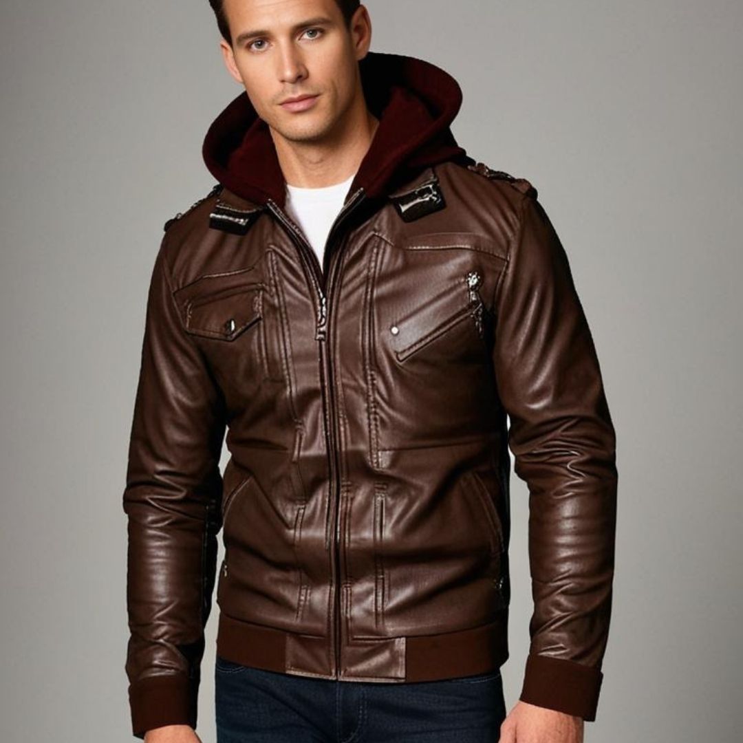 Kraftleder™ - Hochwertige Lederjacke Herren