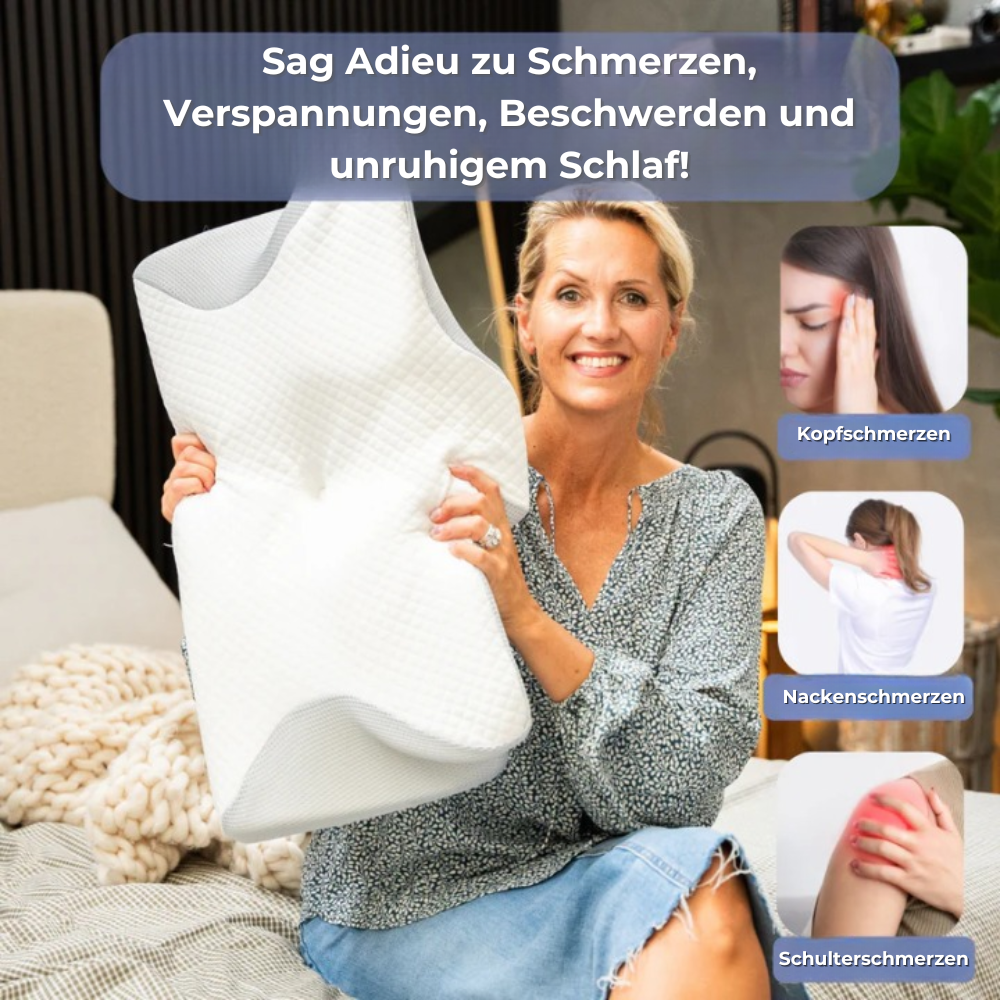 KomfortSchlaf Nackenkissen | Ergonomischer Komfort für erholsame Nächte !