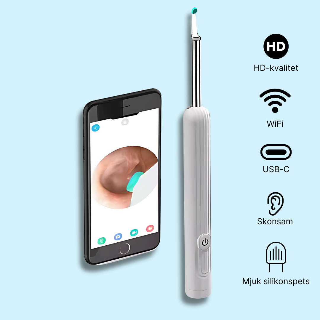 OhrVision™ – Smarte Ohrenreinigung mit sanfter und fortschrittlicher Technologie.