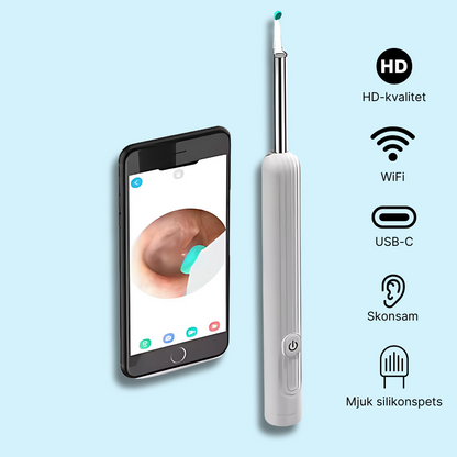 OhrVision™ – Smarte Ohrenreinigung mit sanfter und fortschrittlicher Technologie.