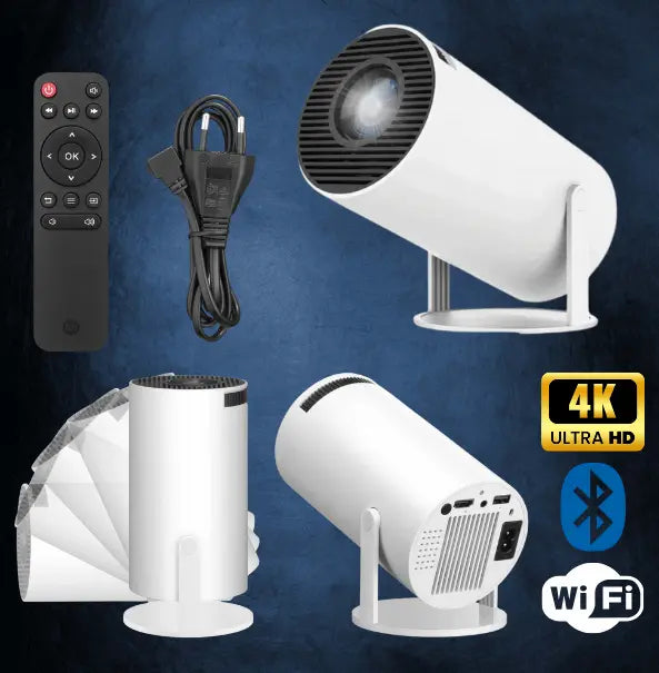 HeimKino Mini – Tragbarer HD-Beamer mit Bluetooth & WiFi