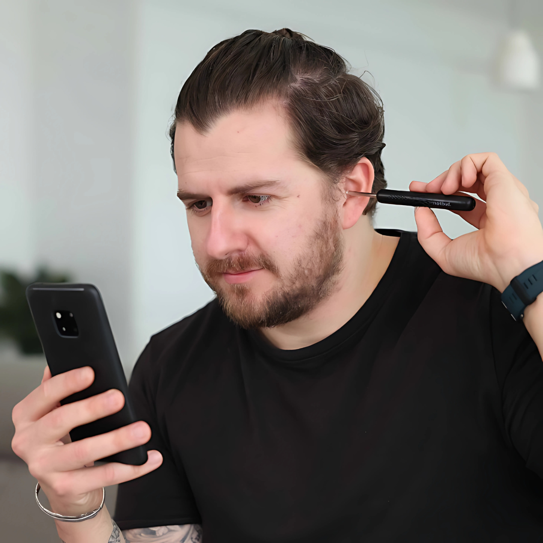 OhrVision™ – Smarte Ohrenreinigung mit sanfter und fortschrittlicher Technologie.
