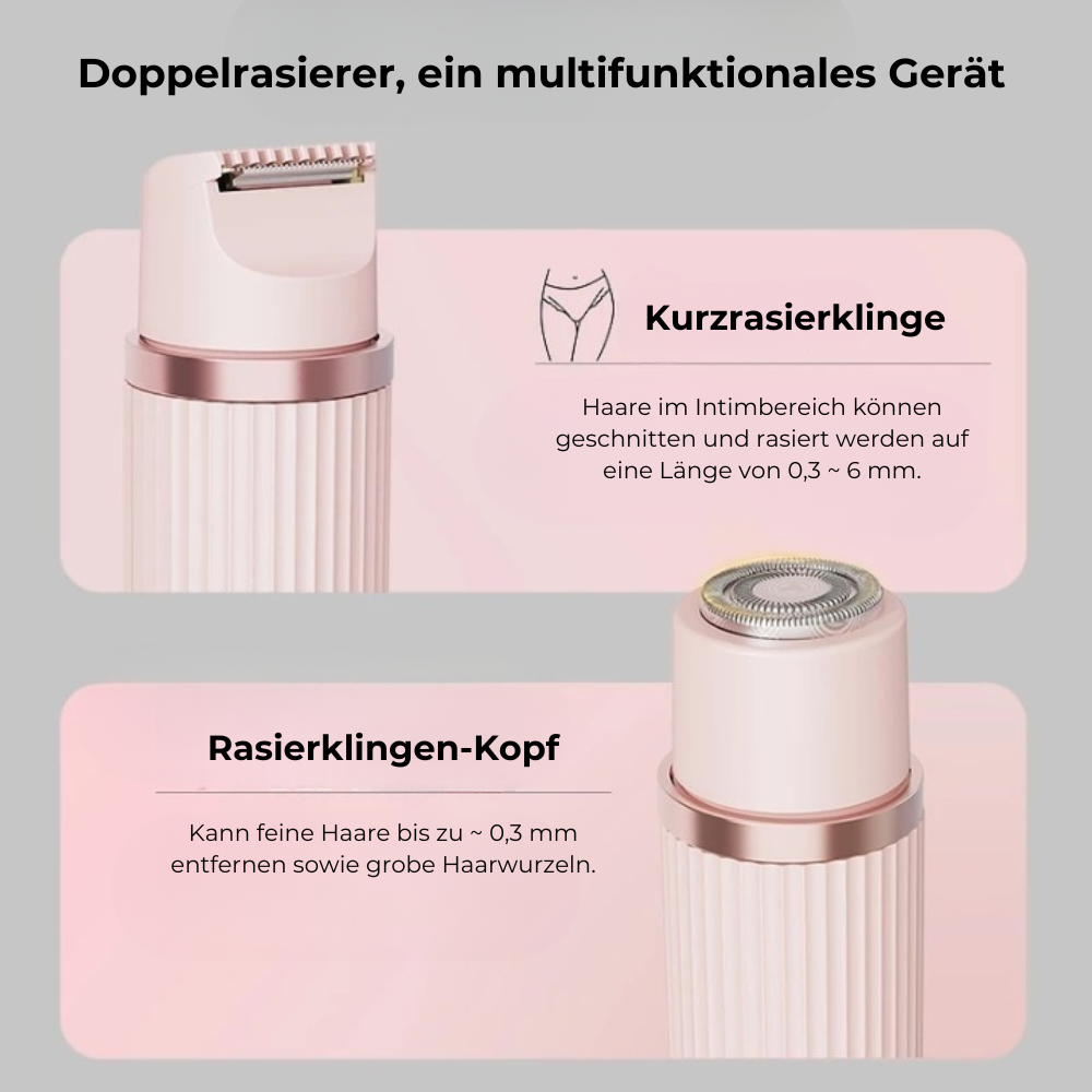 Der SamtSchön Rasierer - Dein perfekter Begleiter für glatte Haut, überall und jederzeit