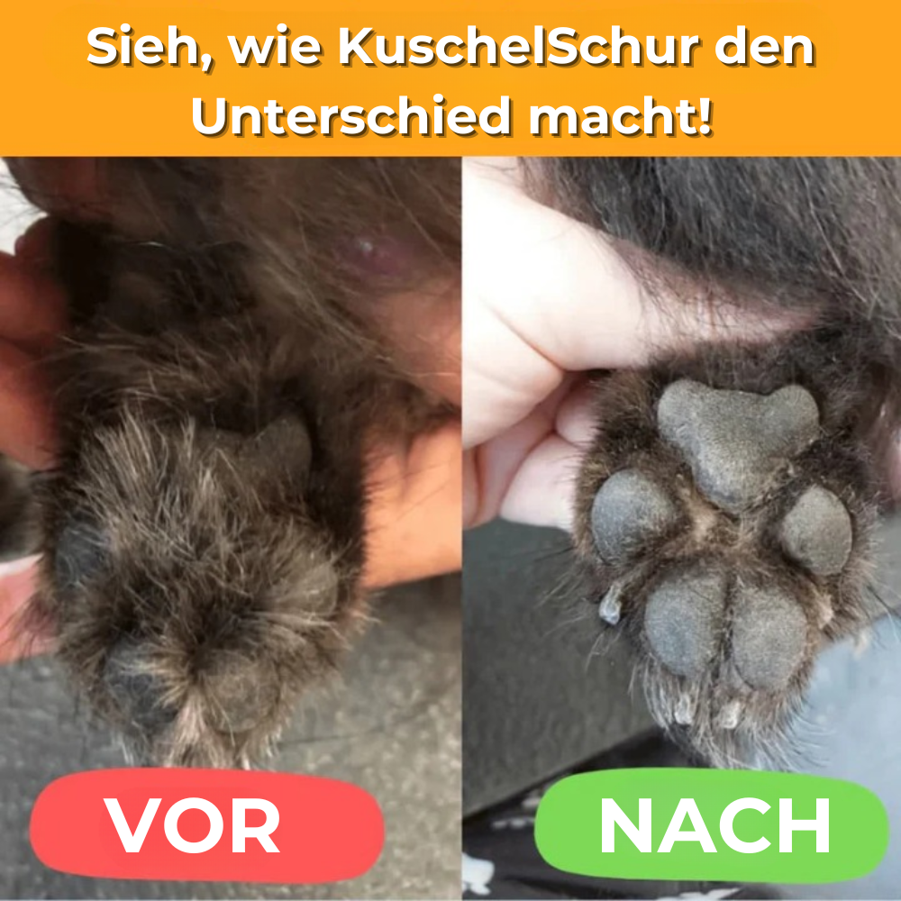 Die KuschelSchur – Für Pfoten und empfindliche Bereiche