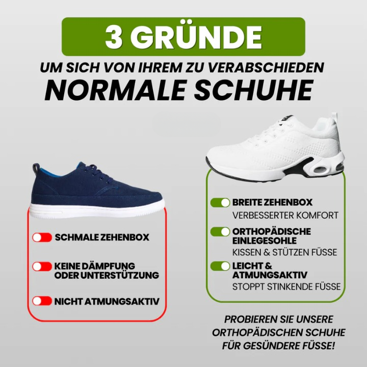 FlexaWalk - ergonomische Schmerzlinderungs Schuhe