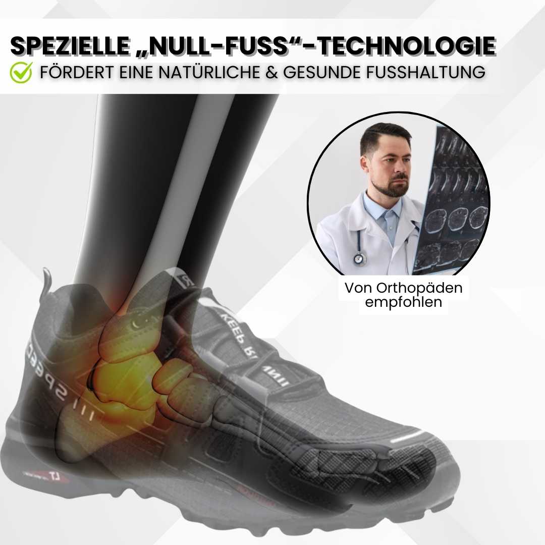 OrthoTrekking - ergonomischer schmerzlindernder Trekking u. Wanderschuh