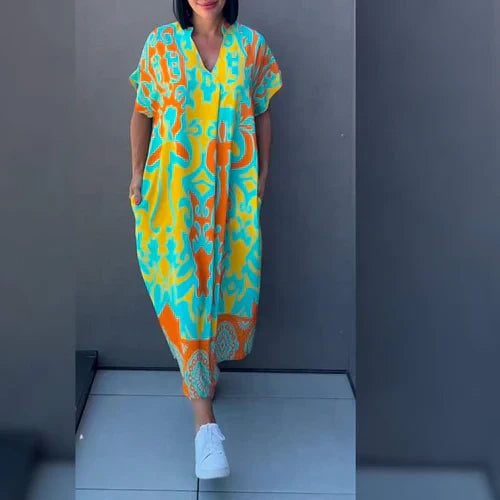 FeminaFlair™ – Elegantes Blumenkleid für einen romantischen und raffinierten Look